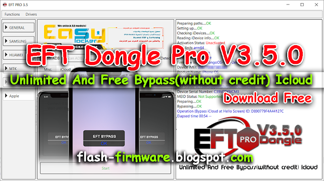 EFT Dongle Pro V3.5.0 Unlimited And Free Bypass(without credit) Icloud Free Download