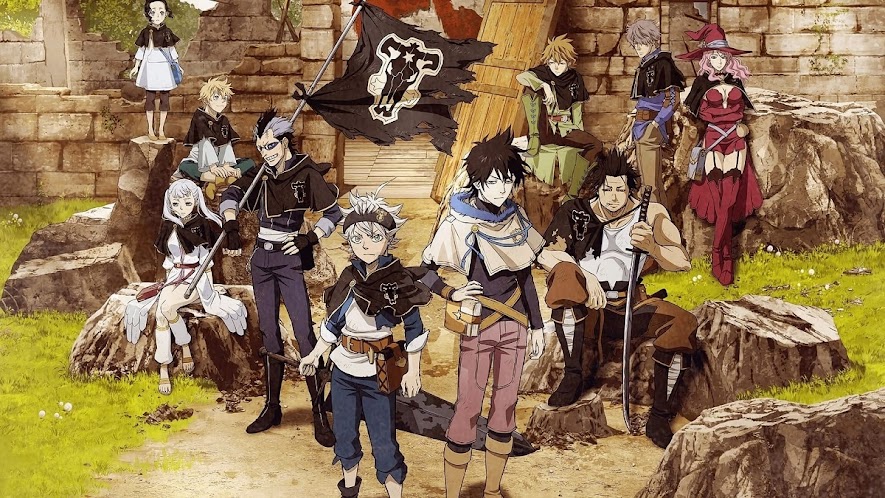 Série Anime Black Clover estreia em Janeiro Netflix Portugal