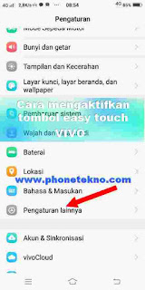 Cara mengaktifkan tombol easy touch VIVO Y Cara mengaktifkan tombol easy touch VIVO Y83