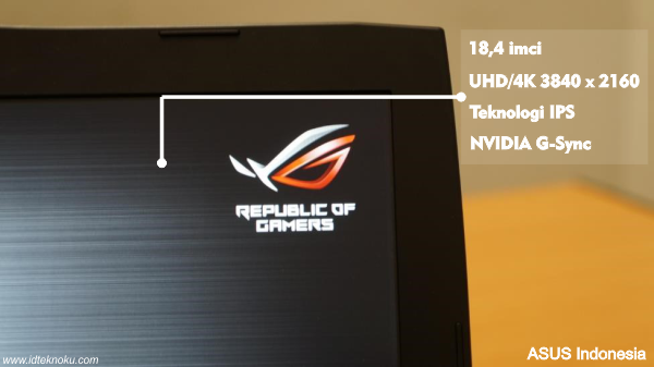 ASUS ROG GX800, Notebook Gaming Spek “Dewa” Pertama di Dunia