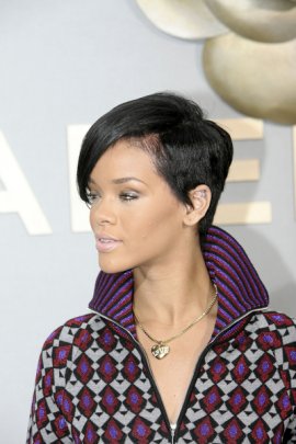 rihanna short hairstyles