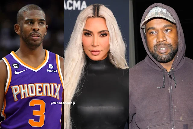 A source close to Kim K claims she did not cheat on Kanye West with Chris Paul