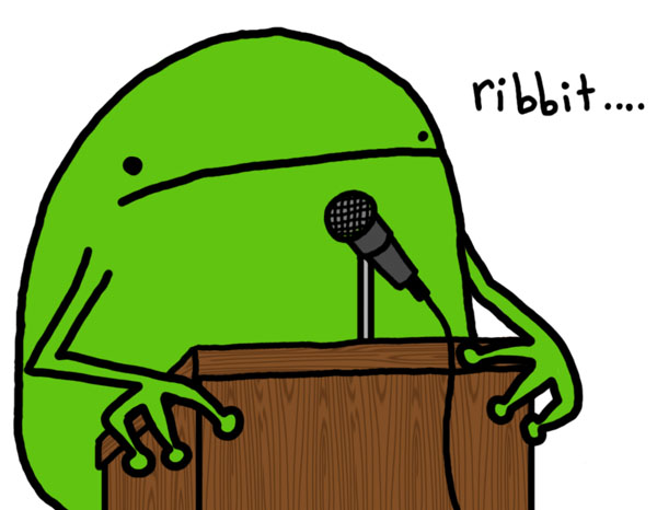 Frog Speech Presentation