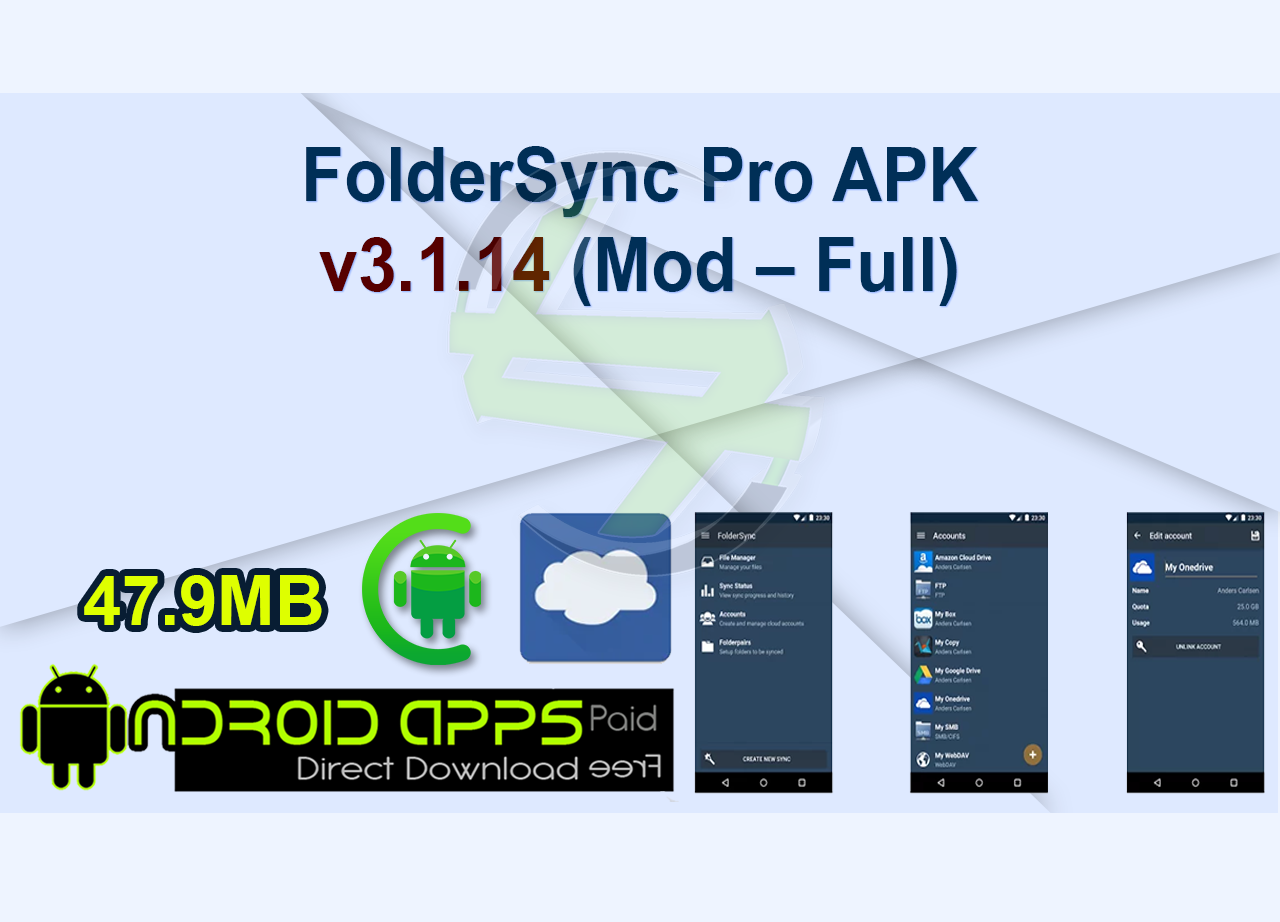 FolderSync Pro APK v3.1.14 (Mod – Full)