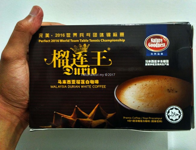 durio durian white coffee