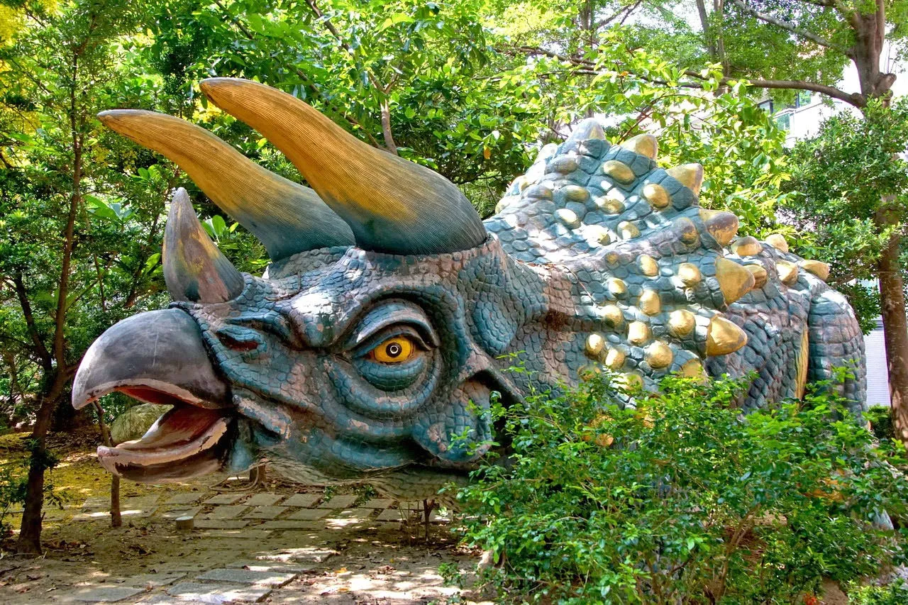 [台南][安南區] 神秘恐龍公園｜隱藏在社區中的小小侏儸紀｜遊記