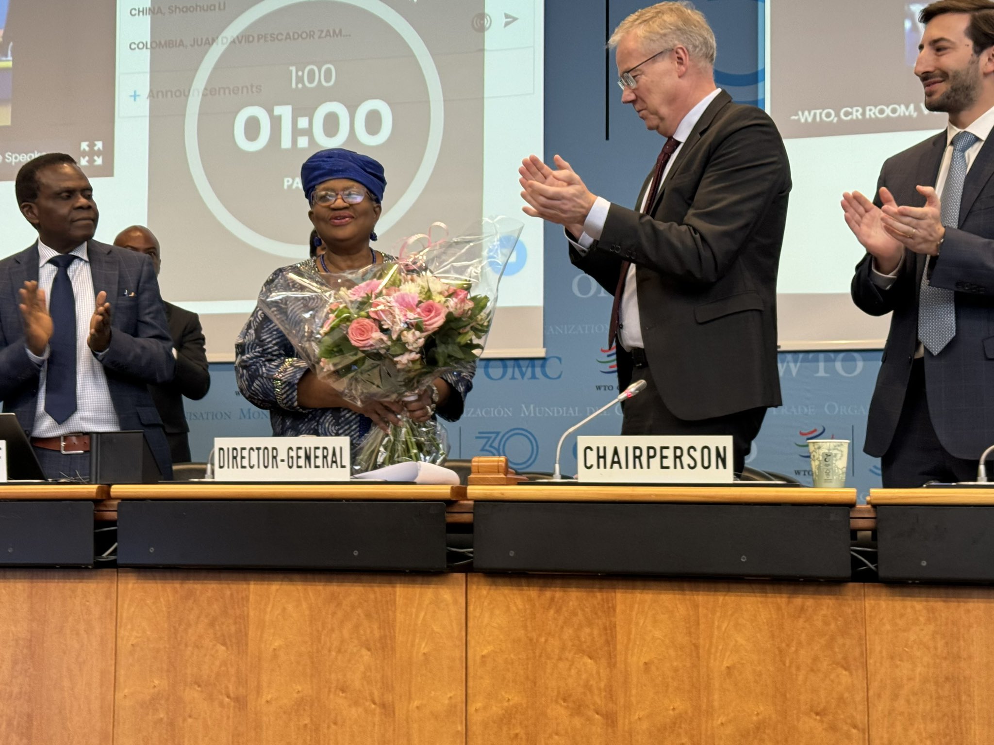 Ngozi Okonjo-Iweala appointed DG WTO for a second term