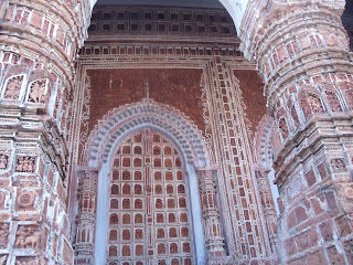 Wall Sculpture of Kantaji Temple with pre-historic door