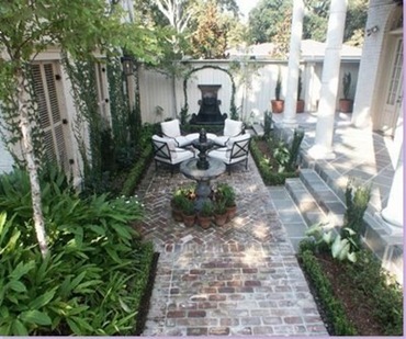 Garden Courtyard Pathway 