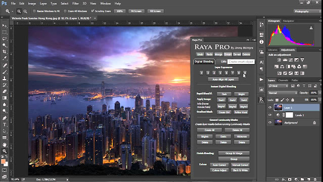 Install Raya Pro for Photoshop Overview