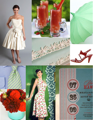 Minted Retro Wedding Inspiration