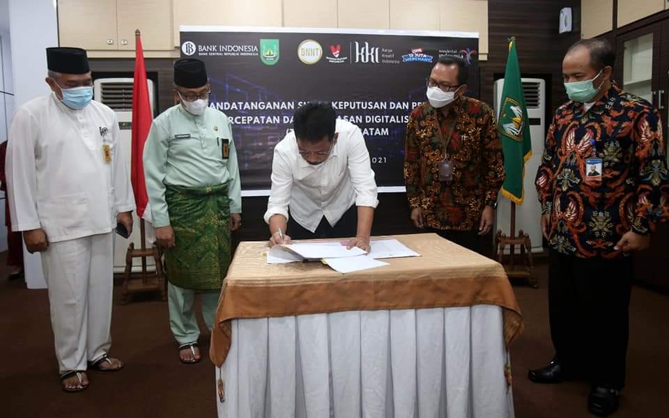 Batam Tercepat Dalam Menerapkan Program Elektronisasi Transaksi Pemerintah Daerah