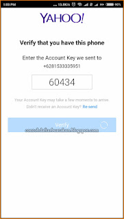 cara daftar email yahoo lewat hp