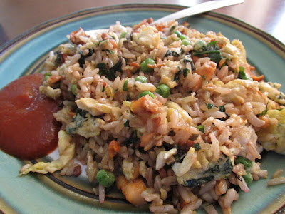 Gluten Free Vegetable and Mushroom Fried Rice