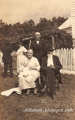 4 Gen Jollett Reunion 1925 https://jollettetc.blogspot.com