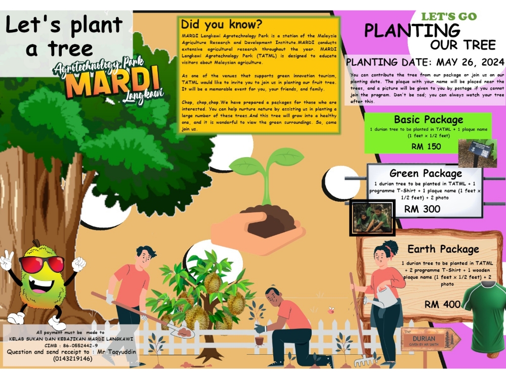 Meneroka Keindahan dan Kepelbagaian di Taman Agroteknologi MARDI Langkawi!