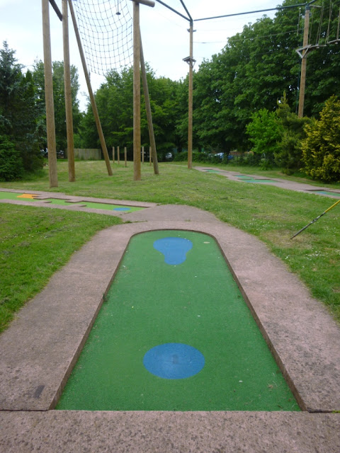 Mini Golf at Vivary Park in Taunton