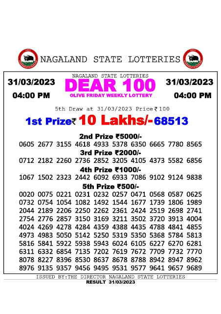 nagaland-lottery-result-31-03-2023-dear-100-olive-friday-today-4-pm