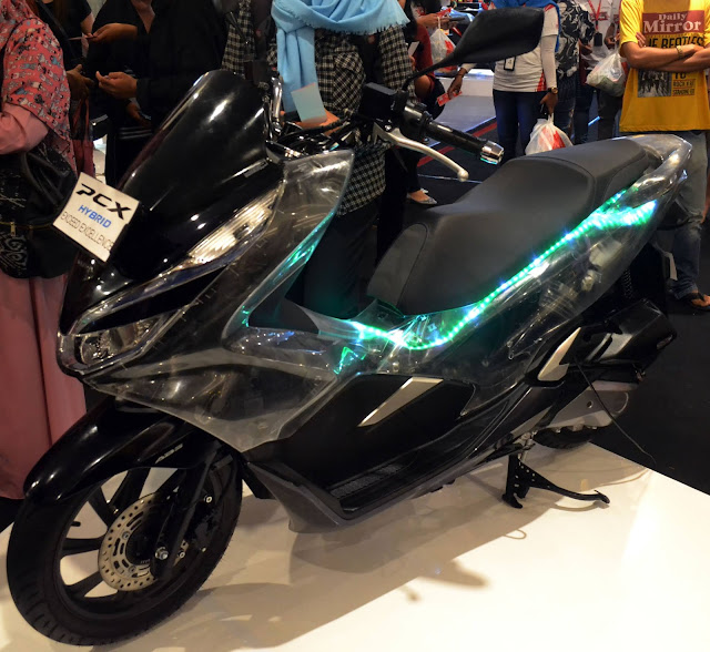 All New Honda PCX Hybrid, PCX Yang Ada Baterainya