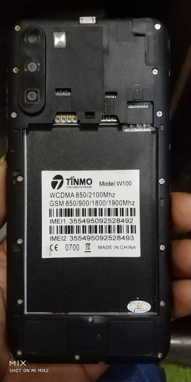 Tinmo w100 flash file mt6580 100% ok  download tisha telecom