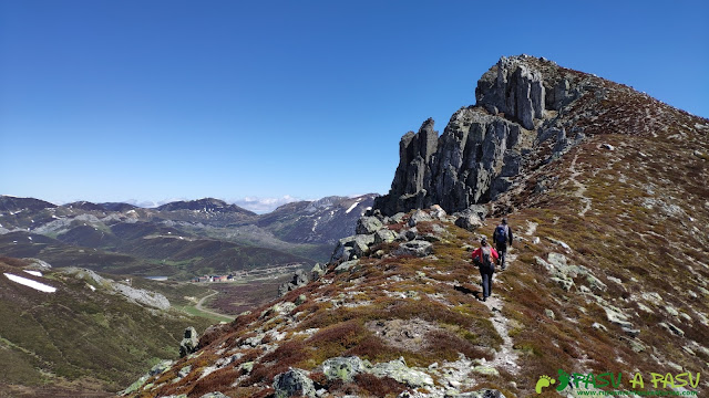 Entrando en la Sierra de Sentiles