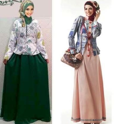 17 Contoh Model  Baju  Batik  Simple Elegan Trend 2019