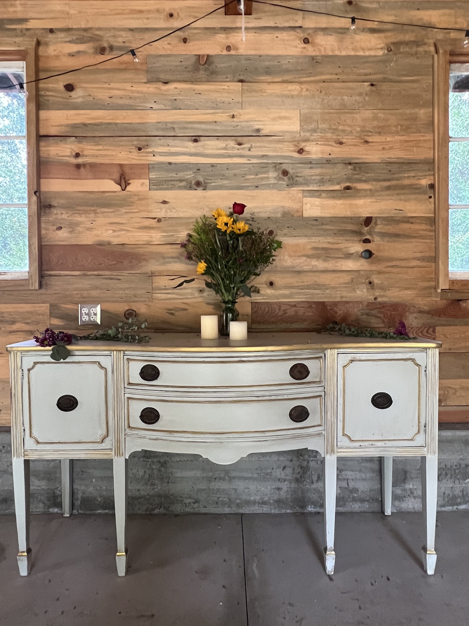 Painting projects: Gustavian buffet