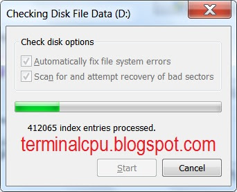 Cara Menjalankan Scandisk