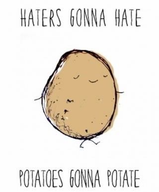 Hates Gonna Hate - Potatoes Gonna Potate