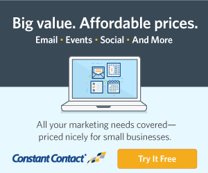 Try Constant Contact for Free!