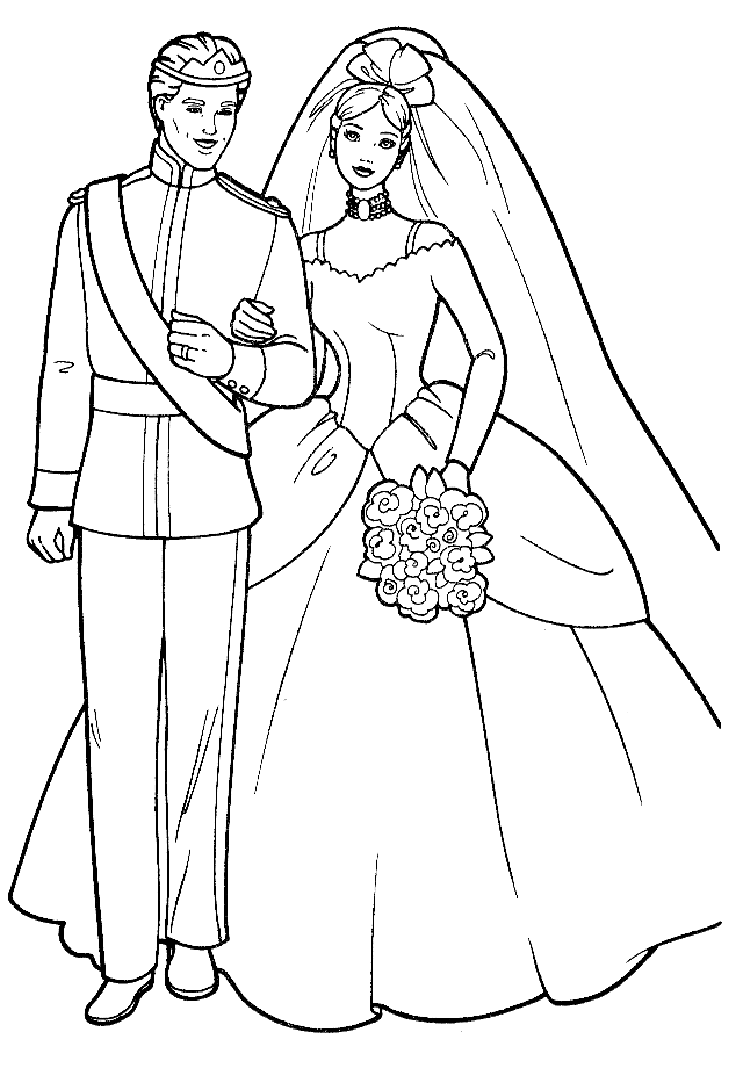Free Coloring Sheets Of Barbie 9