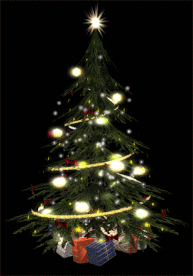 Animasi Pohon Natal Bergerak untuk HP Android_Animated Christmas Tree Android-iPhone_DSDW