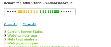 8 Situs/Tempat Untuk Mengecek Kecepatan Loading Blog Seo Meta Tag atau Apakah Sudah Terindex Oleh Mesin Pencari