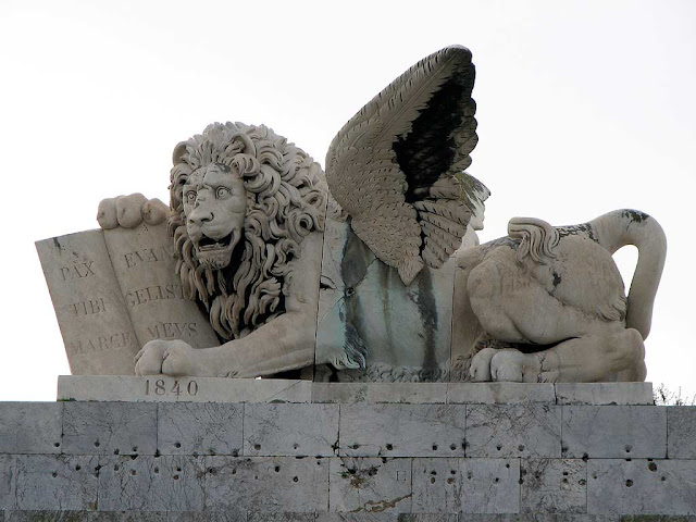 Saint Mark lion, Saint Mark Gate, Livorno