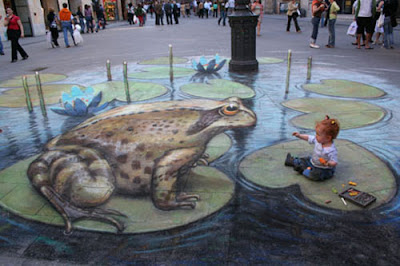 Extremely Creative 3D Street Art Around the World