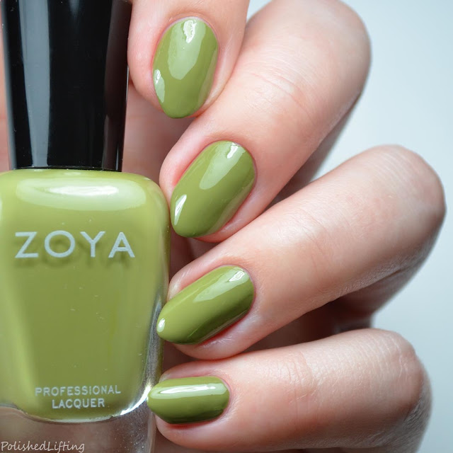 green nail polish