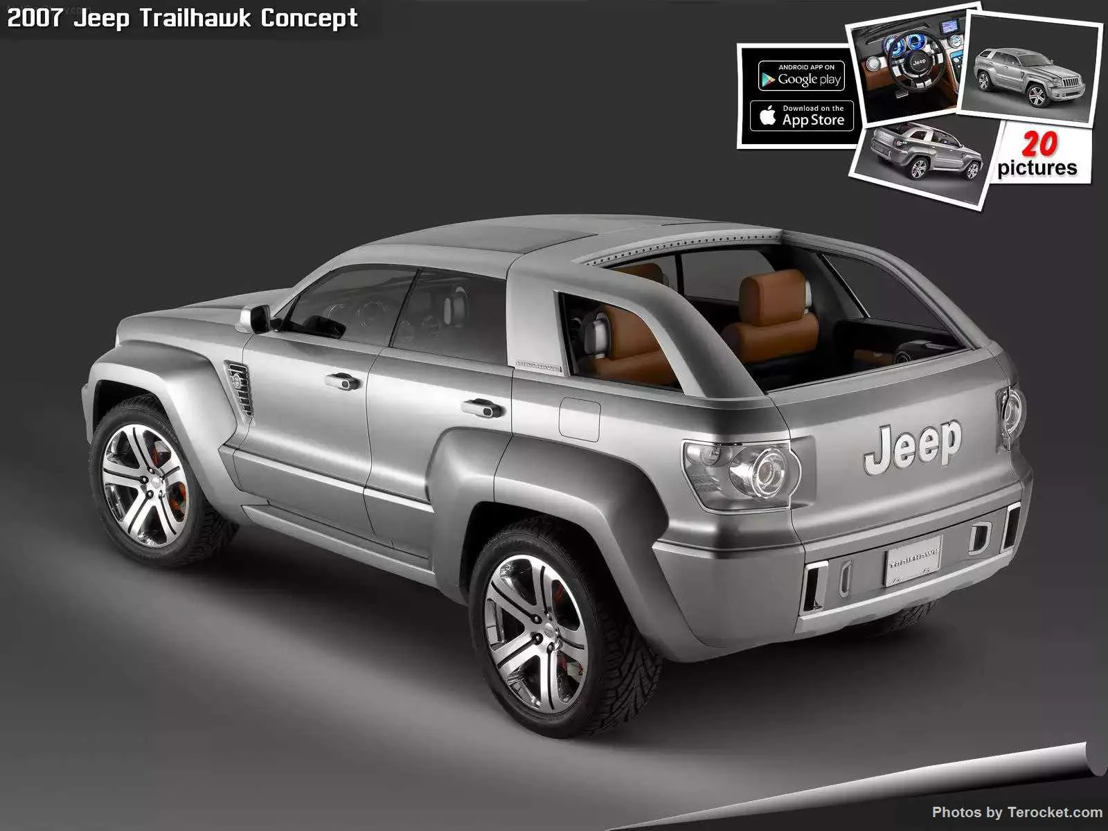 Hình ảnh xe ô tô Jeep Trailhawk Concept 2007 & nội ngoại thất