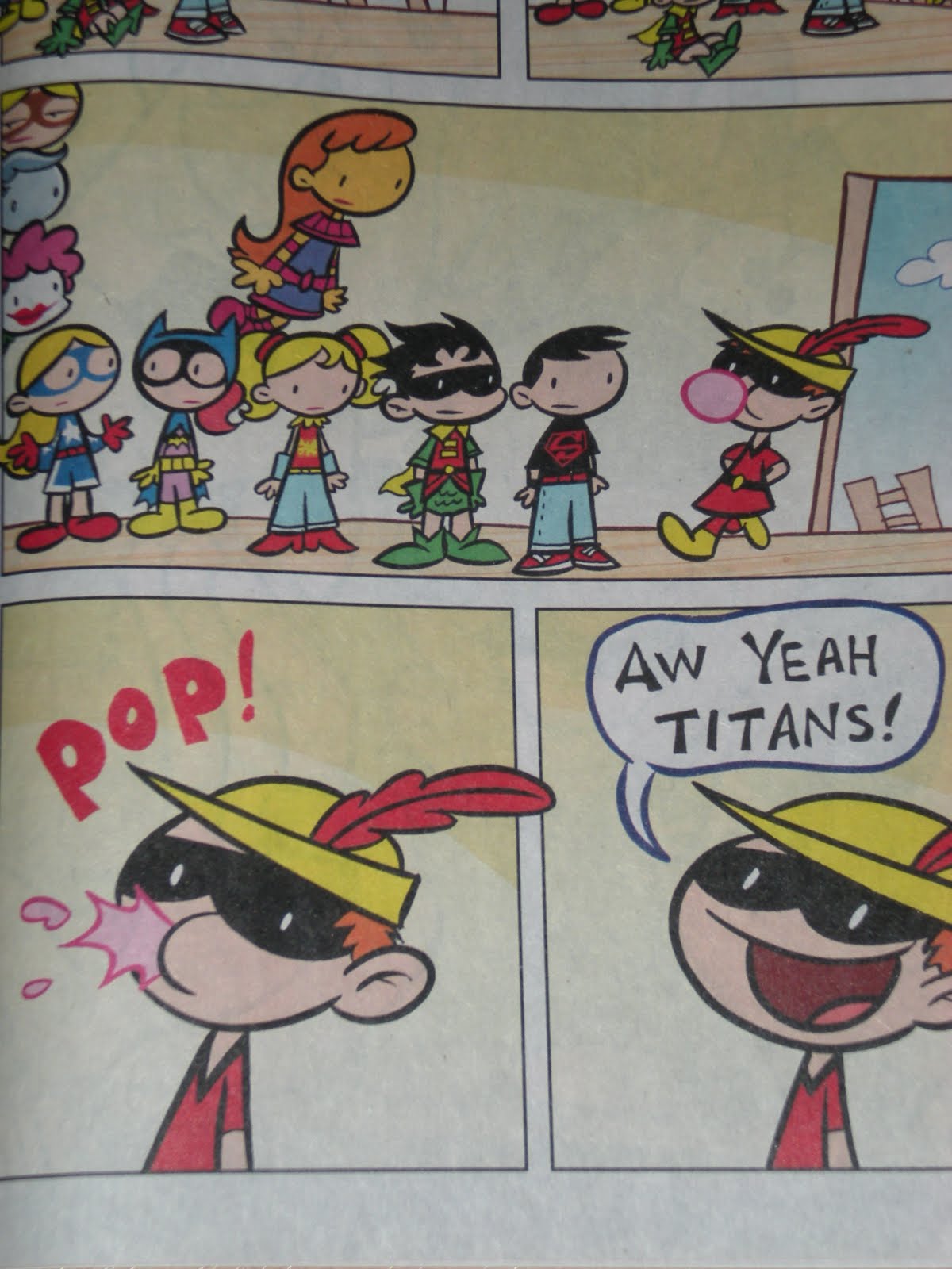 ... yes it s a comic aimed at young children yes it s cartoony but it