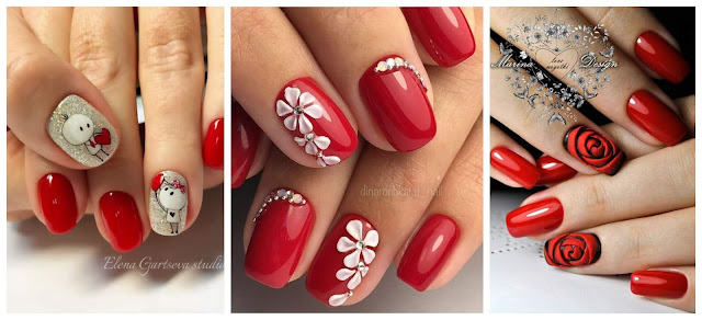  manicura-diseño-rojo