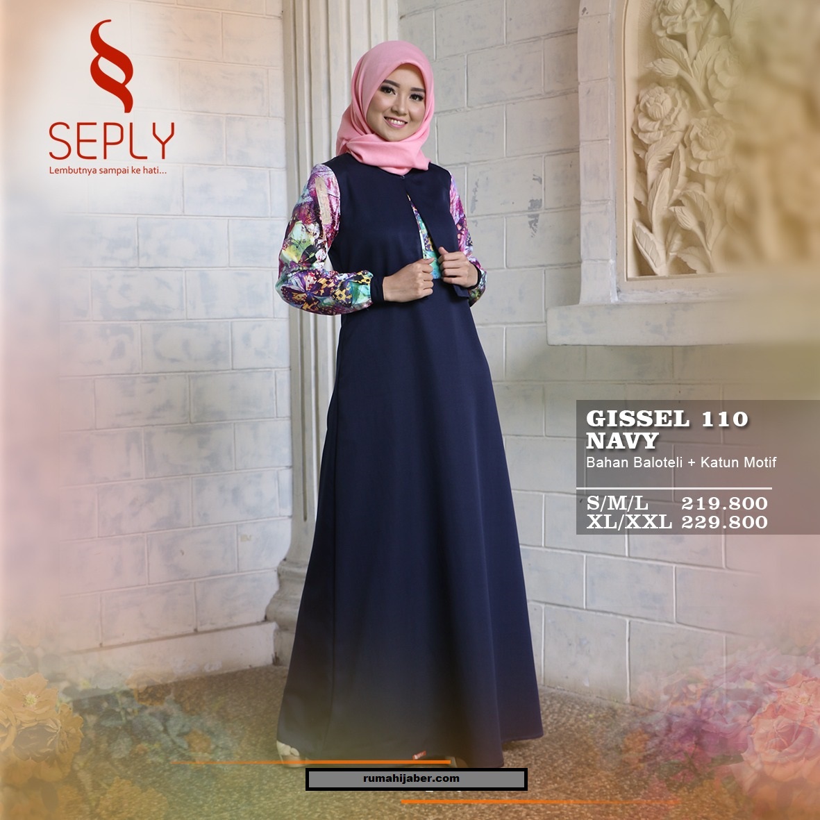 BAJU GAMIS TERBARU SEPLY GISSEL 110