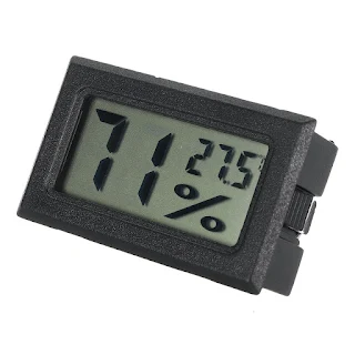 Digital LCD Indoor Thermometer Hygrometer Temperature Humidity Meter Gauge Hown - store✔