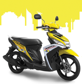 Yamaha Mio M3 Kuning terbaru 2016