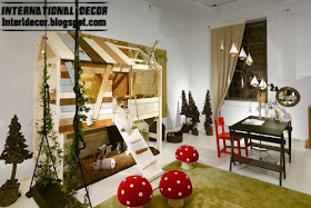 jungle room, kids room themes decorating ideas