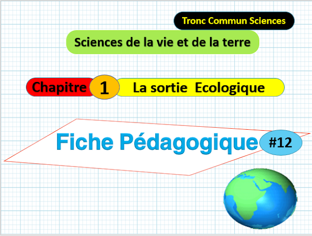 Télécharger | Fiches  Pédagogiques | Tronc commun  Sciences  > sortie écologique  SVT  #12