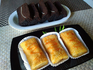 snack box atau kue kotak dengan kue basah asin dan manis buatan delight foody