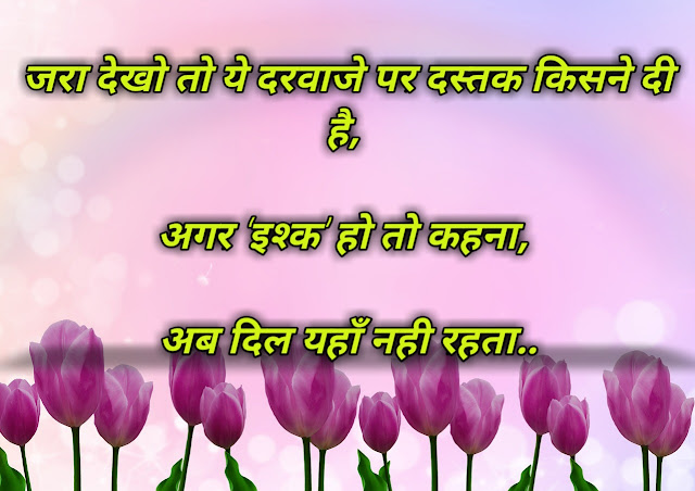 Love Shayari in Hindi - Romantic Shayari