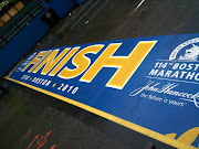 It wasn't my fastest marathon, or my fastest Boston Marathon. (bostonmarathonfinishline)