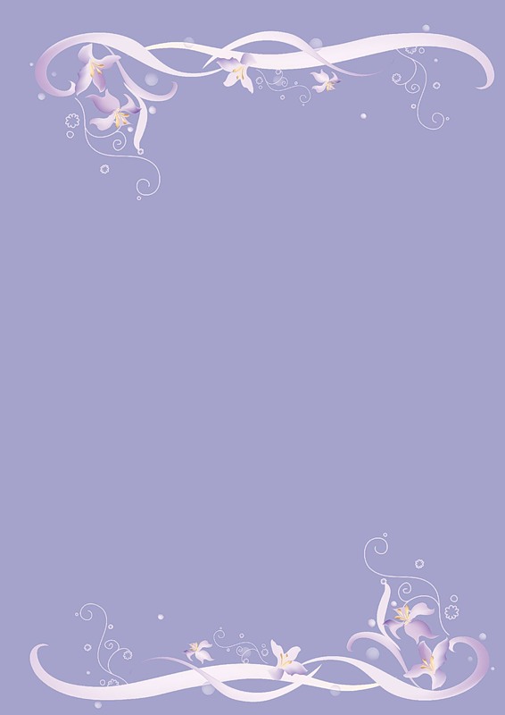 Hojas de papel con diseño para cartas ~ Solountip.com