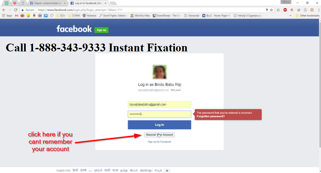 How to recover Facebook password without confirmation reset ... - 