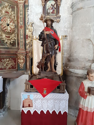 Imagen de san Roque de Roa